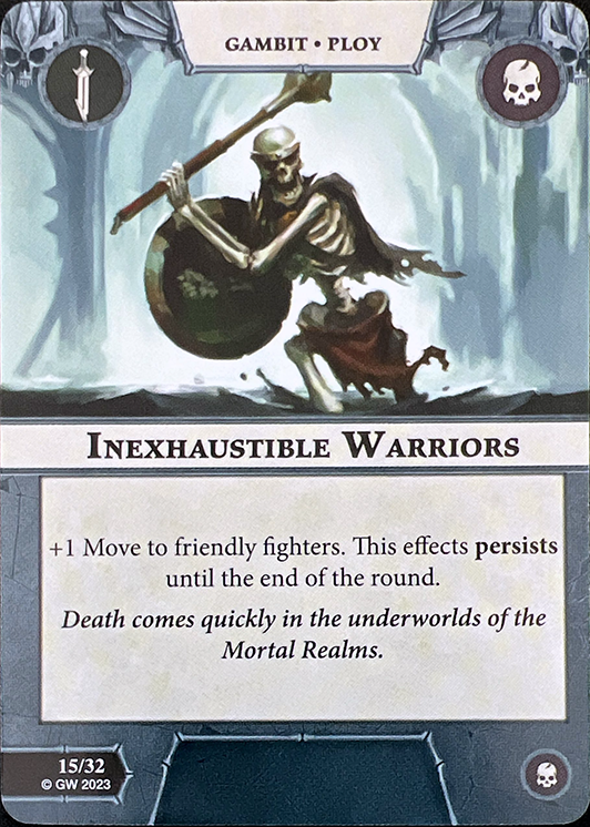 Inexhaustible Warriors